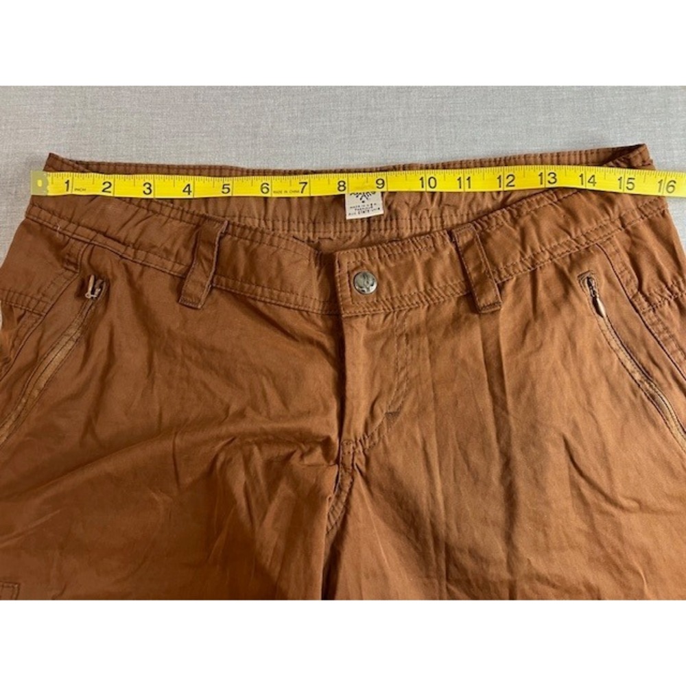 Prana Women's Brown Corduroy Cargo Pants Size‎ Small Outdoor Adventure Hiking - Picture 9 of 12